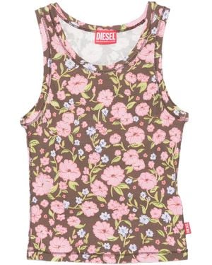 DIESEL T-Fiore Top - Pink