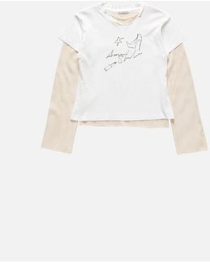 Acne Studios T Shirts Fa Wn Tshi000016 - White