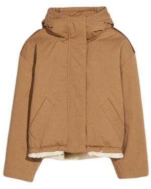 Bellerose Hooded Jacket - Natural