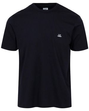 C.P. Company T Shirts And Polos - Black