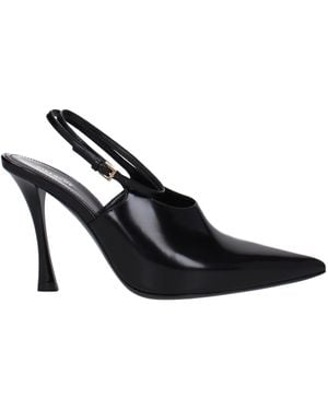 Givenchy Black Leather Sandal