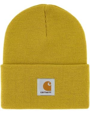 Carhartt Senf Acryl Uhr Hut - Gelb