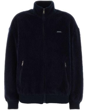 Prada Mock Collar Jacket - Blue