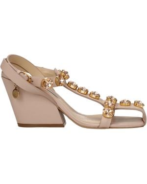 Stella McCartney Sandali Donna Eco Pelle Rosa/Dune - Multicolour