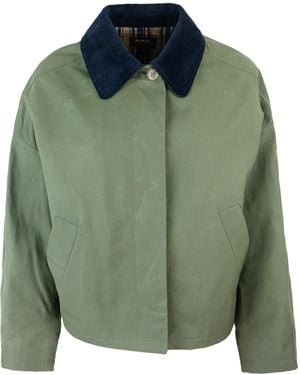 A.P.C. Giubbino Becca Militär Khaki - Grün