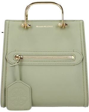 McQueen Hand Bags Leather/Sage - Green