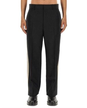 Palm Angels Cotton Track Trousers - Black