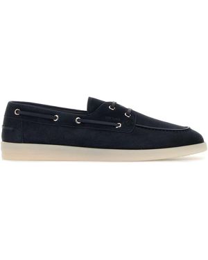 Prada Suede Loafers - Blue