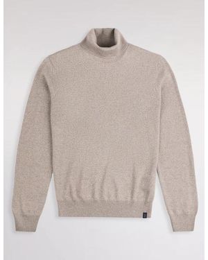Fay Rollkragenpullover aus Merinowolle von - Natur
