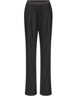 Loulou de Saison Niro Elastic Waistband Trousers - Black