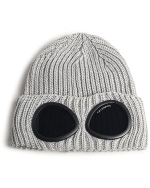 C.P. Company Wool Beanie - Grey