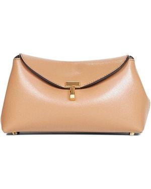 TOTEME Clutch Mit T-Verschluss - Natur
