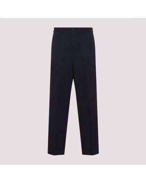 Ralph Lauren Classic Chairman Cotton Sailor Pants - Blue