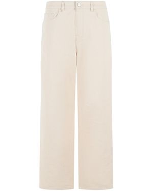 Rohe 'Bruun' Baggy Jeans - Natural
