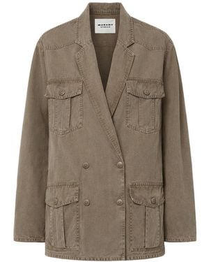 Isabel Marant Denim Jackets - Green