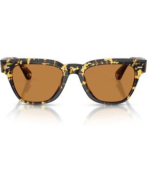 Oliver Peoples Sonnenbrille Ov5601 Su 177853 Rueny Tokyo Schildkröte/Cognac Unisex - Braun