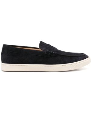 Brunello Cucinelli Suede Loafers - Black