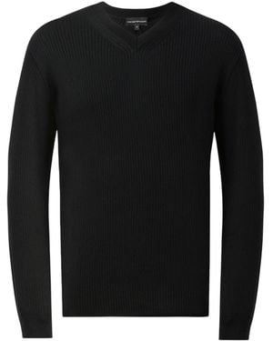 Emporio Armani Sweaters - Black