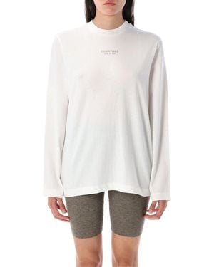 Essentials x Fear Of God Essentiële Angst Voor God T Shirts En Polos - Wit