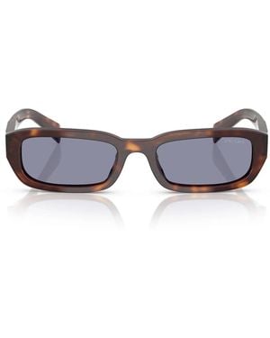 Prada Sonnenbrille Prb06 S 15 W03 N Braun/Grau Damen - Blau