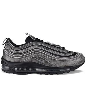 Comme des Garçons Air Max 97 Leather Trainers - Black