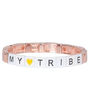 LABEL K Elastic Bracelet With Block - Multicolour