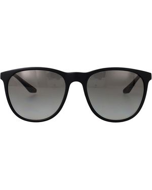 Emporio Armani Round Sunglasses 0 Ea4210 500111 - Black