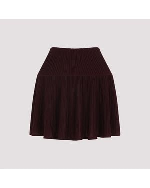 Alaïa Crinoline Mini Skirt - Lila