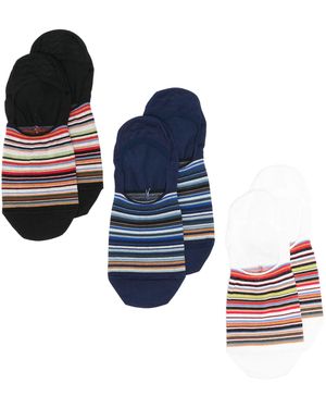 Paul Smith Herensokken 3 Pk Ns Signatr - Blauw