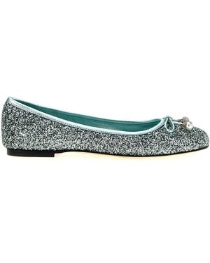 Jimmy Choo 'Elme' Ballet Flats - Green