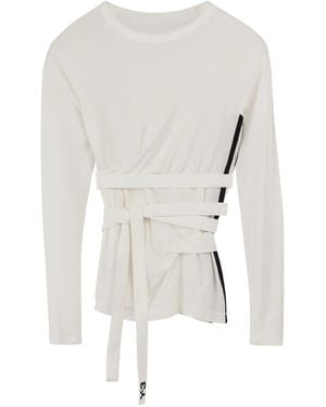 Y-3 W Tnc Ls Tee - White