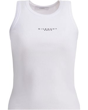 Givenchy Tanktop mit -Logo - Weiß