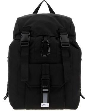 A.P.C. Fabric Trek 2.0 Backpack - Black