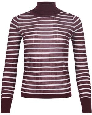 Alysi Jumper Made From Wool - Red