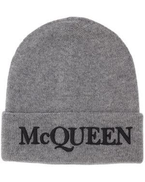 McQueen Cashemire Cap - Grey