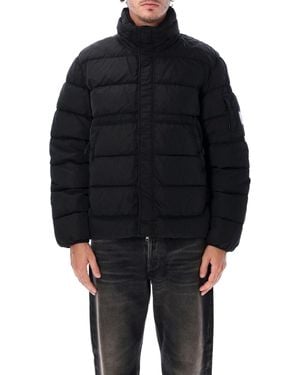 C.P. Company Quilted Chrome-R Down Jacket - Blue