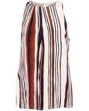 Max Mara Top Canottiera - Red