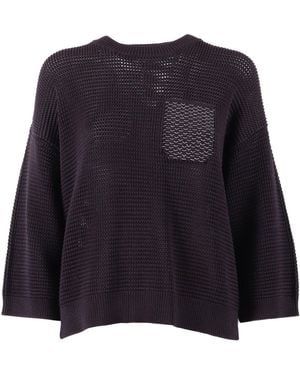 Peserico Strickpullover - Blau