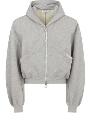 The Attico Het Attico Gemêleerde Grijze Sweatshirt - Grijs