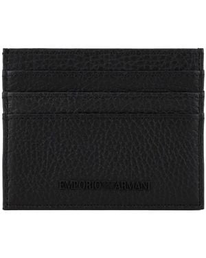 Emporio Armani Brieftaschen schwarz