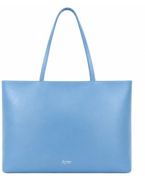 LA ROSE Tote Bag Azzurro - Blue