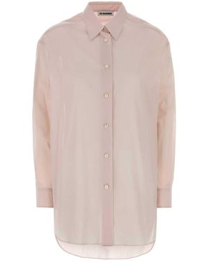 Jil Sander Relaxed Solid Shirt - Pink