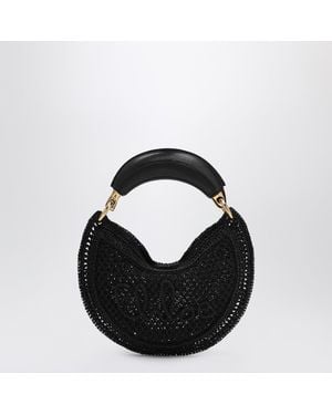 Chloé Mini Summer Banana Hobo Bag - Black
