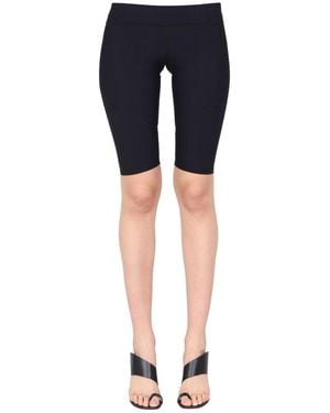 HUALA High Waist Cyclist Bermuda - Blue