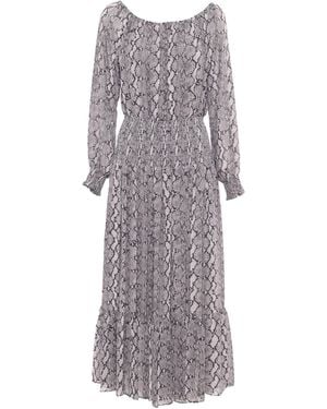 Michael Kors Midi Dress - Grey