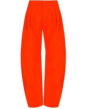 Essentiel Antwerp Jude Barrel Pants - Red