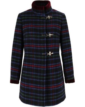 Fay Cappotto Virginia 3 Ganci - Blau