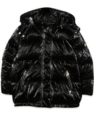 Michael Kors Down Jacket With Hood - Black