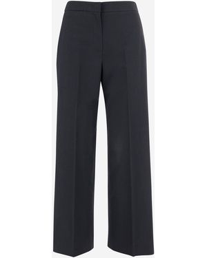 QL2 Donna Stretch Cotton Pants - Blue