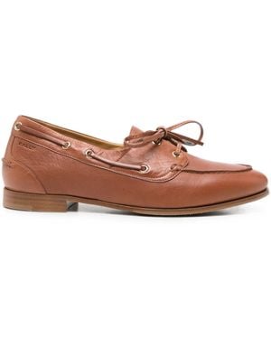 Bally Derby-Schuhe Mit Schnürung - Braun